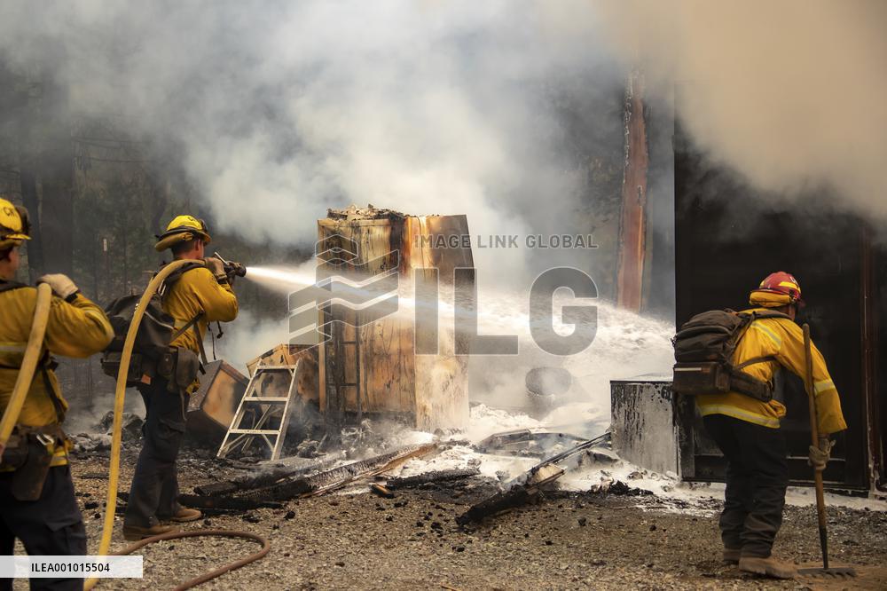 U.S.-LAKE TAHOE-FOREST FIRE