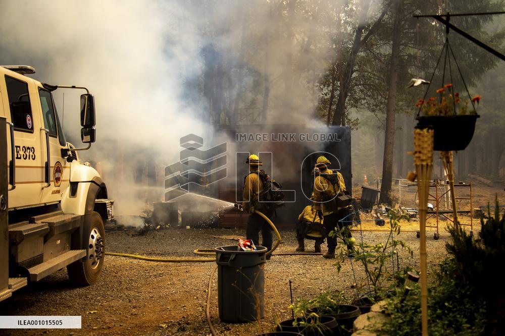 U.S.-LAKE TAHOE-FOREST FIRE