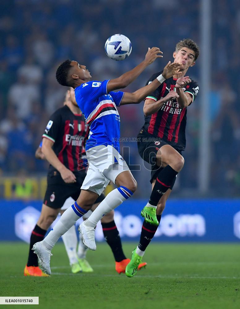 (SP)ITALY-GENOVA-FOOTBALL-SERIE A-AC MILAN VS SAMPDORIA