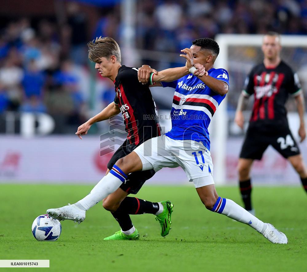 (SP)ITALY-GENOVA-FOOTBALL-SERIE A-AC MILAN VS SAMPDORIA