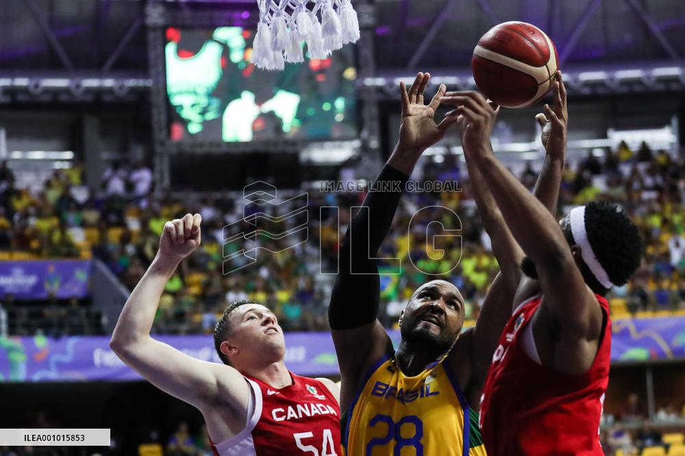 (SP)BRAZIL-RECIFE-BASKETBALL-FIBA AMERICUP-BRAZIL VS CANADA