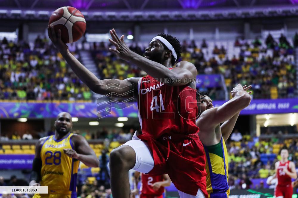(SP)BRAZIL-RECIFE-BASKETBALL-FIBA AMERICUP-BRAZIL VS CANADA