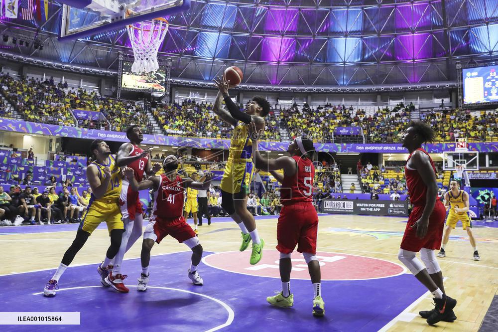 (SP)BRAZIL-RECIFE-BASKETBALL-FIBA AMERICUP-BRAZIL VS CANADA