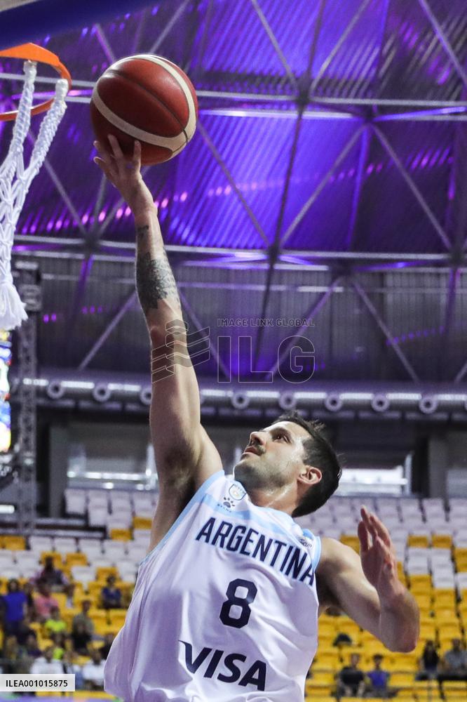 (SP)BRAZIL-RECIFE-BASKETBALL-FIBA AMERICUP-SEMIFINAL-ARG VS USA