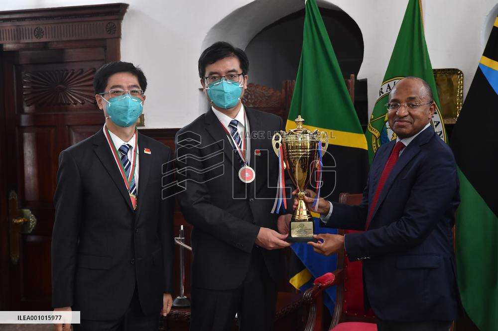 TANZANIA-ZANZIBAR-PRISIDENT-CHINESE MEDICAL TEAM