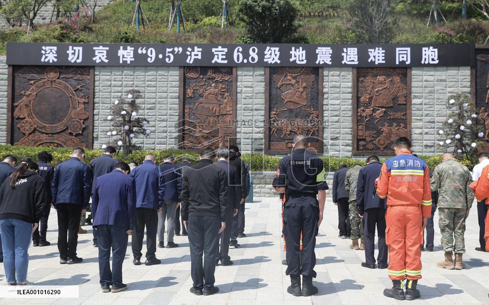 CHINA-SICHUAN-EARTHQUAKE-MOURNING (CN)