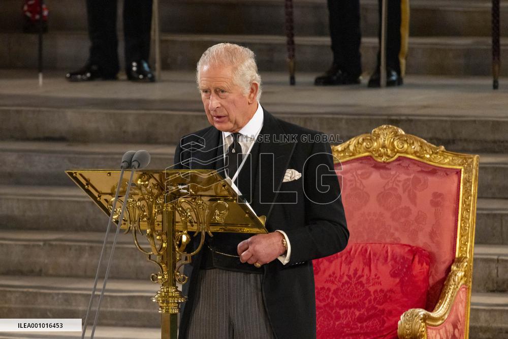 BRITAIN-LONDON-KING CHARLES III-SPEECH TO PARLIAMENT