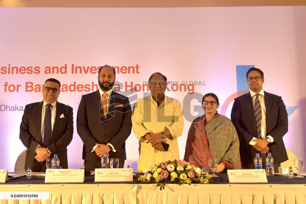 BANGLADESH-DHAKA-HONG KONG-BUSINESS-SEMINAR