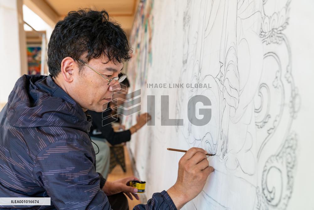 CHINA-TIBET-LHASA-INTANGIBLE HERITAGE-THANGKA PAINTING (CN)