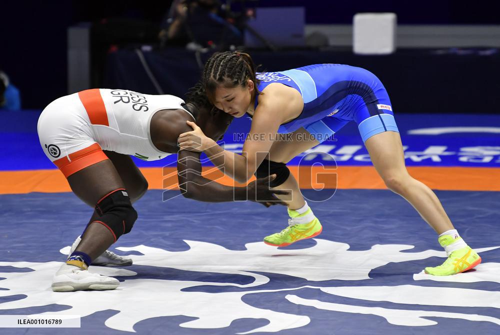 (SP)SERBIA-BELGRADE-WRESTLING-WORLD CHAMPIONSHIPS-WOMEN