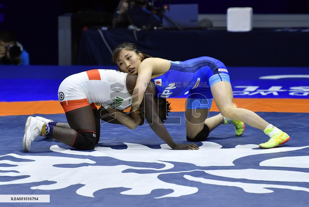 (SP)SERBIA-BELGRADE-WRESTLING-WORLD CHAMPIONSHIPS-WOMEN
