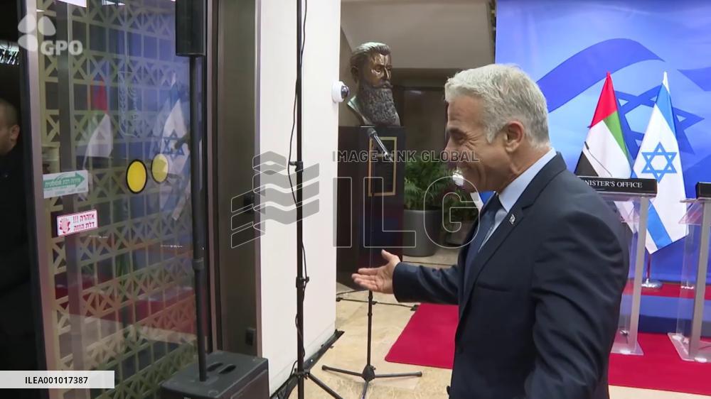 Israeli PM meets UAE FM to mark 2nd anniversary of diplomatic ties normalization