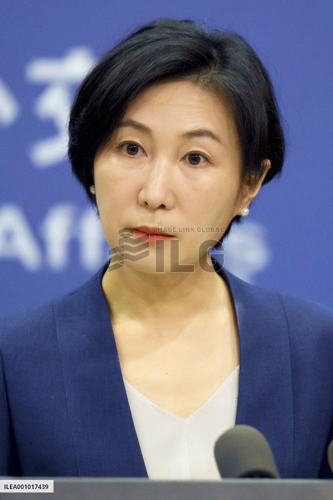 Chinese Foreign Ministry spokeswoman Mao