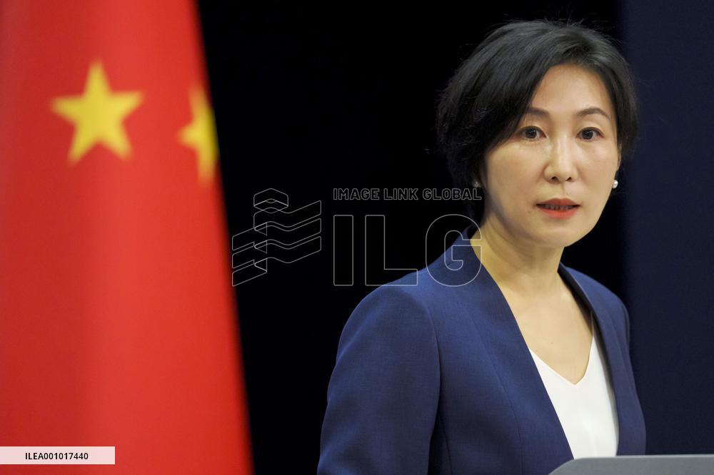 Chinese Foreign Ministry spokeswoman Mao