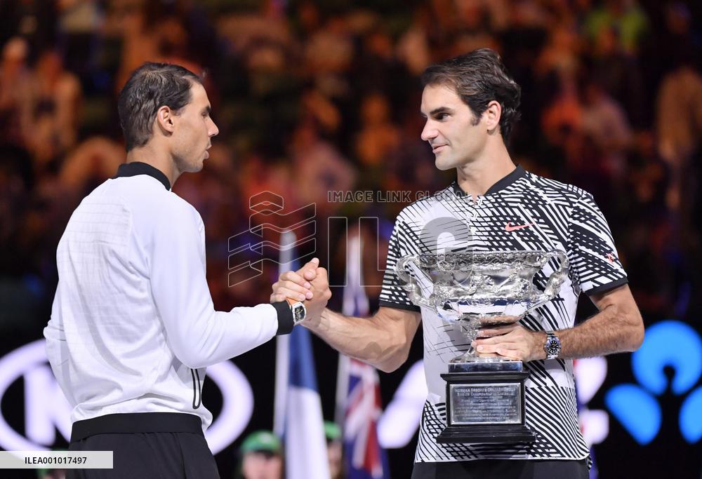 Roger Federer at Australian Open in 2017