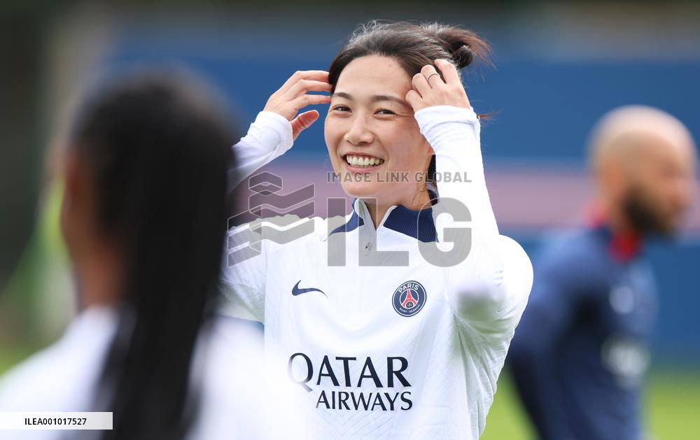(SP)FRANCE-PARIS-FOOTBALL-PSG-YANG LINA