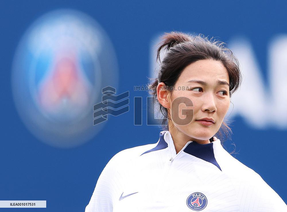 (SP)FRANCE-PARIS-FOOTBALL-PSG-YANG LINA