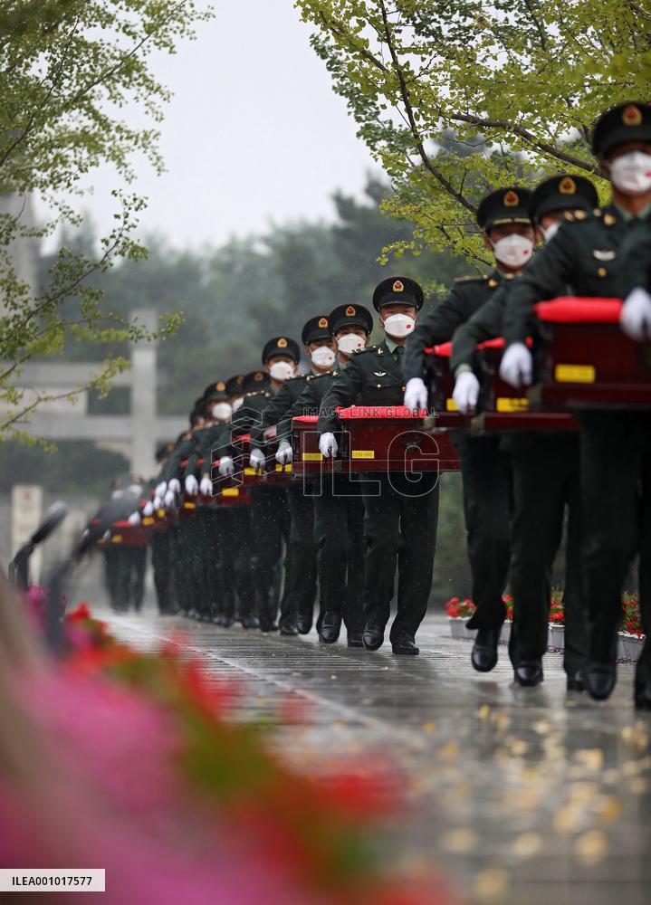 CHINA-LIAONING-SHENYANG-KOREAN WAR-CHINESE SOLDIERS' REMAINS-RETURN (CN)