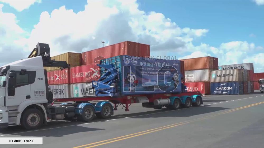 Products of New Zealand, Vanuatu embark for China Int'l Import Expo