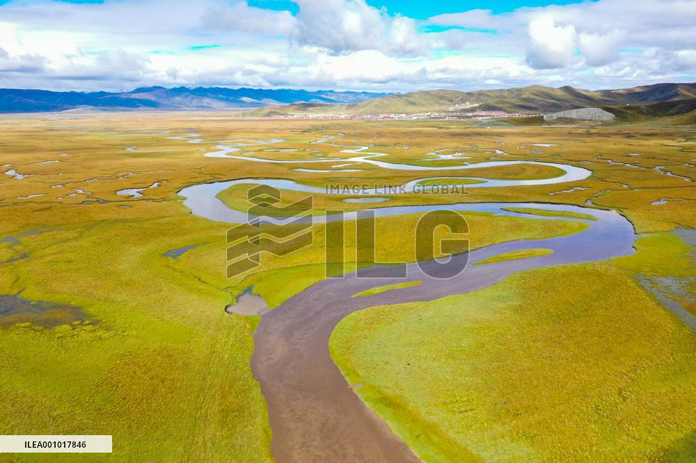 CHINA-GANSU-MAQU-WETLAND-SCENERY (CN)