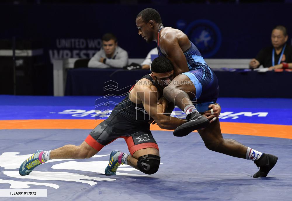 (SP)SERBIA-BELGRADE-WRESTLING-WORLD-CHAMPIONSHIPS-FREESTYLE-92KG