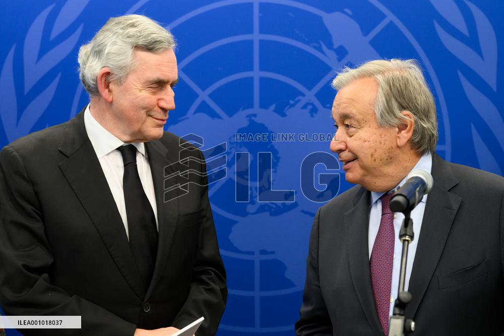 UN-LAUNCH-INT'L FINANCE FACILITY FOR EDUCATION