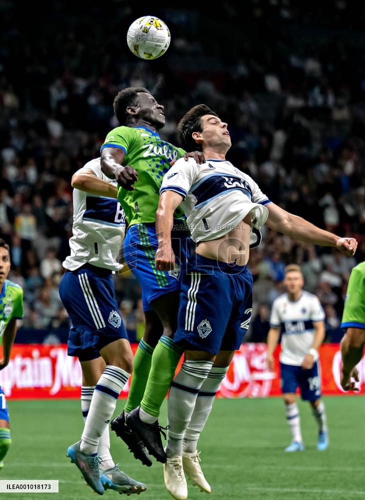 (SP)CANADA-VANCOUVER-SOCCER-MLS-VANCOUVER WHITECAPS-SEATTLE SOUNDERS