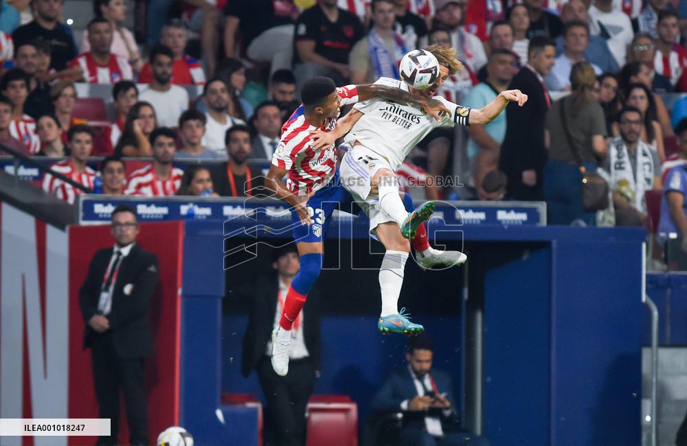 (SP)SPAIN-MADRID-FOOTBALL-SPANISH LEAGUE-ATLETICO DE MADRID VS REAL MADRID