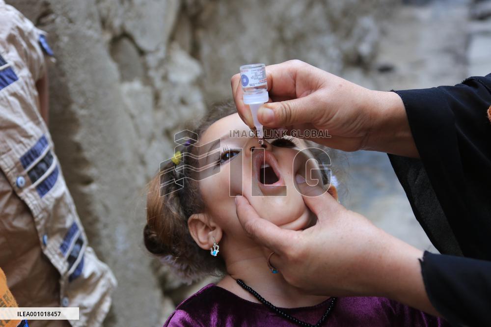 AFGHANISTAN-KABUL-POLIO-VACCINATION
