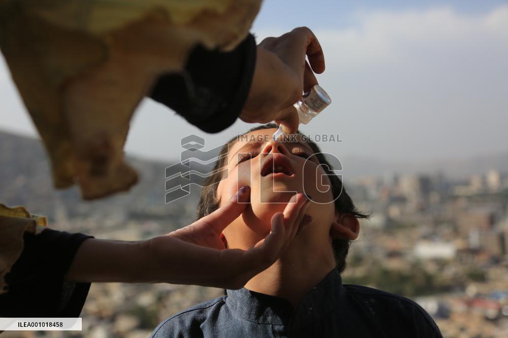 AFGHANISTAN-KABUL-POLIO-VACCINATION
