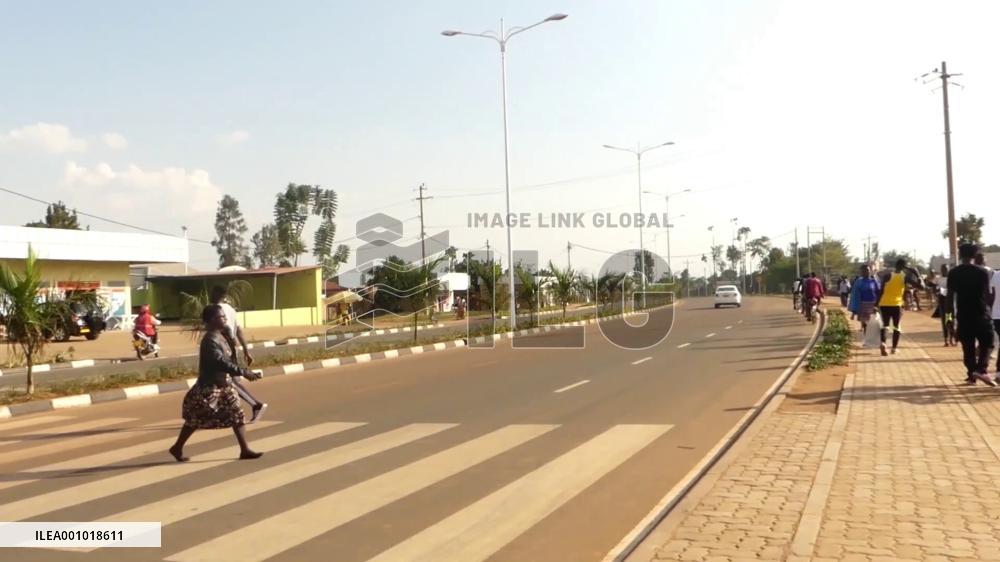 Chinese-built road helps ease traffic flow in Rwanda