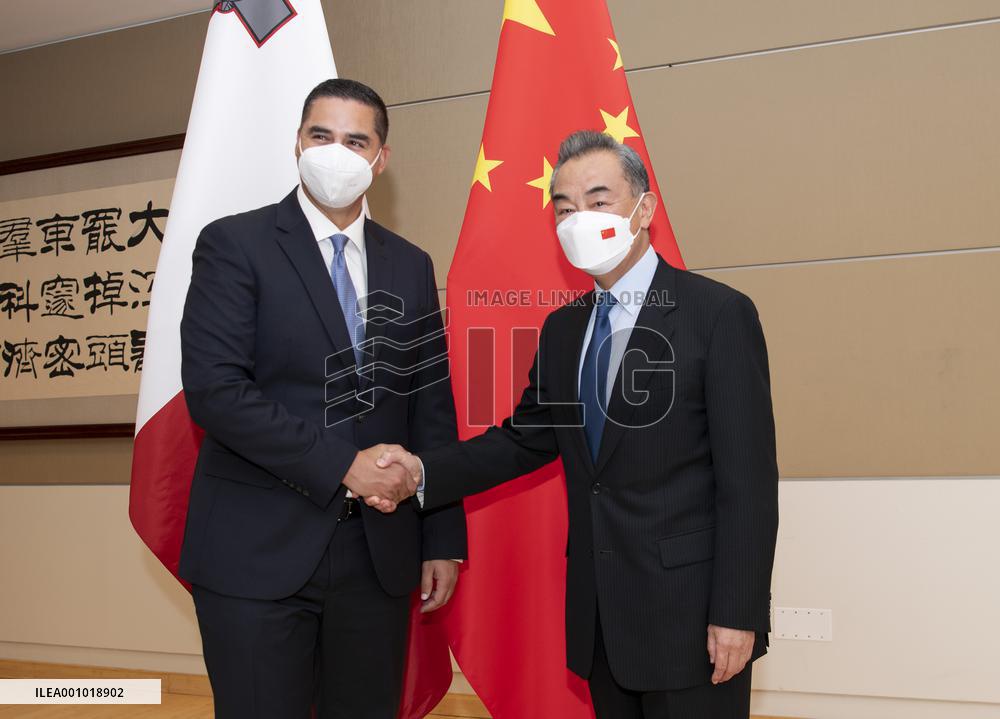 U.S.-NEW YORK-CHINA-WANG YI-MALTA-FM-MEETING