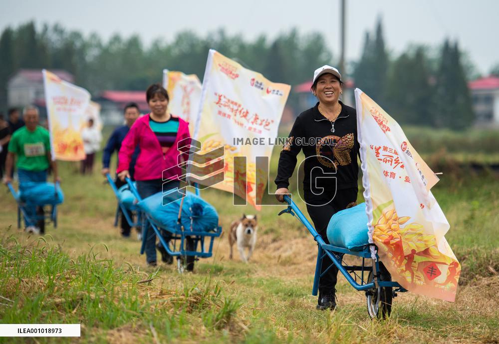 CHINA-HUNAN-YIYANG-PADDY SPORTS MEETING (CN)