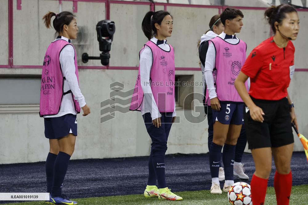 (SP)FRANCE-PARIS-FOOTBALL-WOMEN'S UEFA CHAMPIONS LEAGUE-QUALIFIERS-PSG VS BK HACKEN