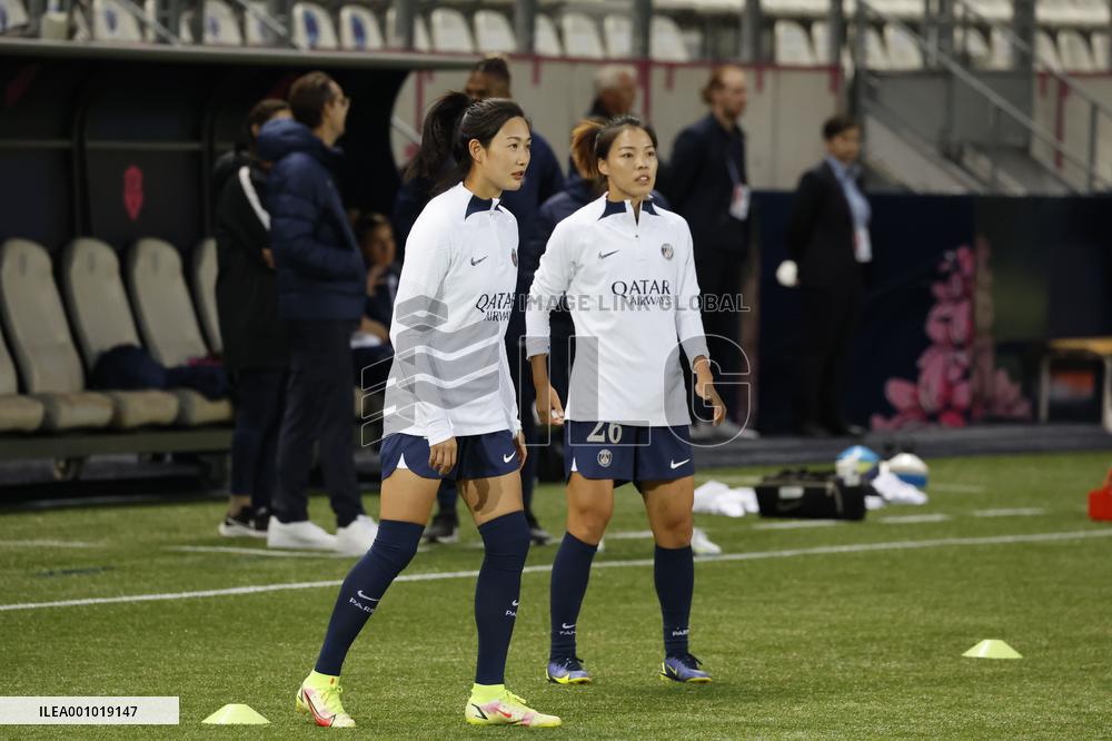 (SP)FRANCE-PARIS-FOOTBALL-WOMEN'S UEFA CHAMPIONS LEAGUE-QUALIFIERS-PSG VS BK HACKEN