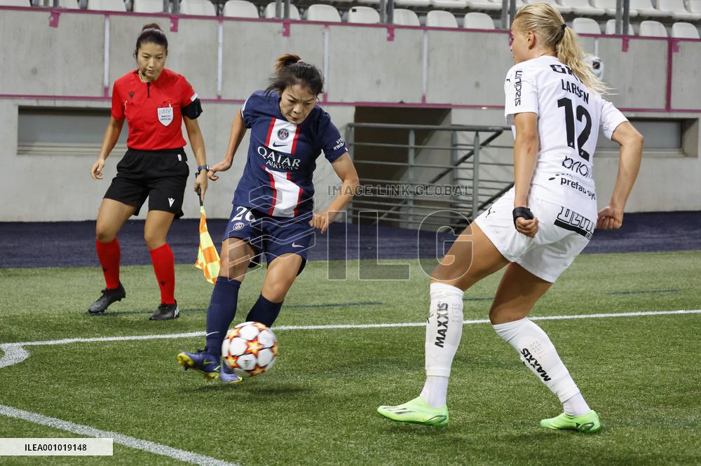 (SP)FRANCE-PARIS-FOOTBALL-WOMEN'S UEFA CHAMPIONS LEAGUE-QUALIFIERS-PSG VS BK HACKEN