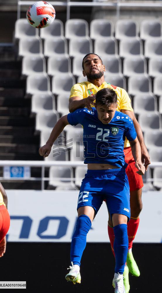 (SP)SOUTH KOREA-GOYANG-FOOTBALL-FRIENDLY MATCH-CAMEROON VS UZBEKISTAN