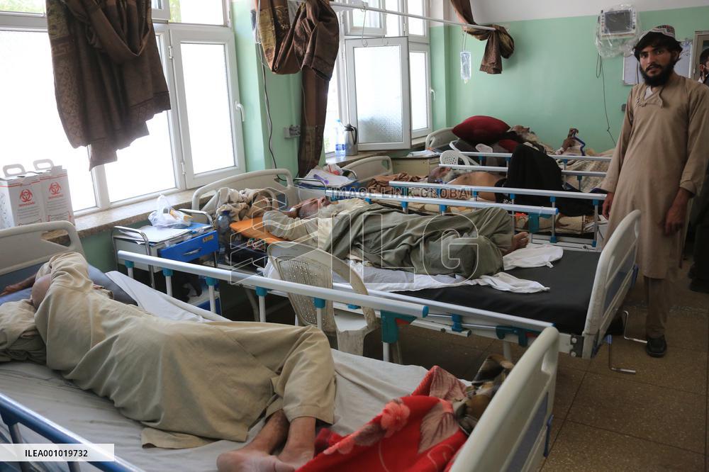 AFGHANISTAN-KANDAHAR-CHINA-BUILT HOSPITAL