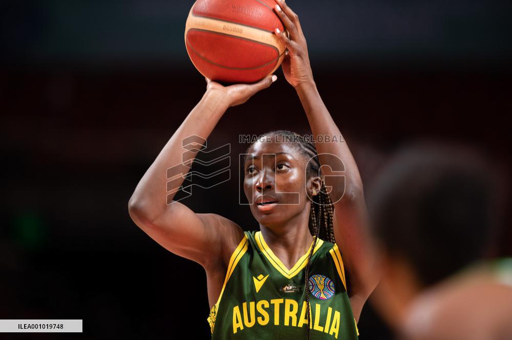(SP)AUSTRALIA-SYDNEY-BASKETBALL-WOMEN'S WORLD CUP-AUS VS MLI