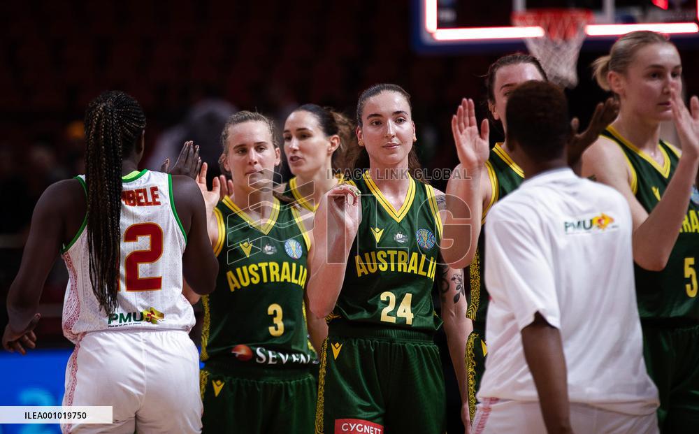 (SP)AUSTRALIA-SYDNEY-BASKETBALL-WOMEN'S WORLD CUP-AUS VS MLI