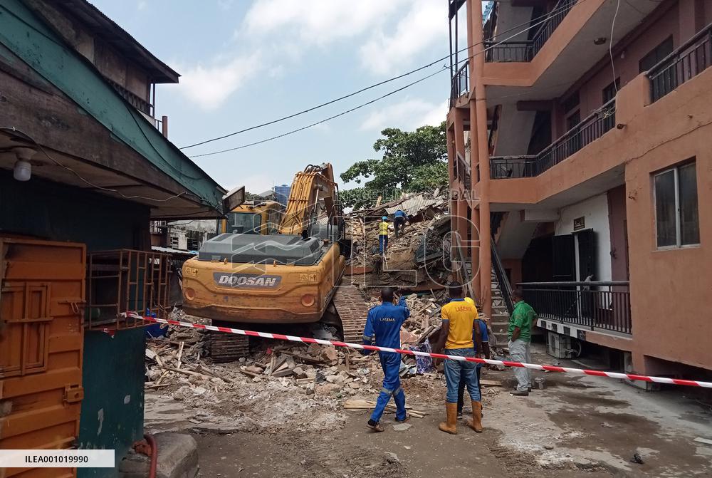 NIGERIA-LAGOS-BUILDING COLLAPSE