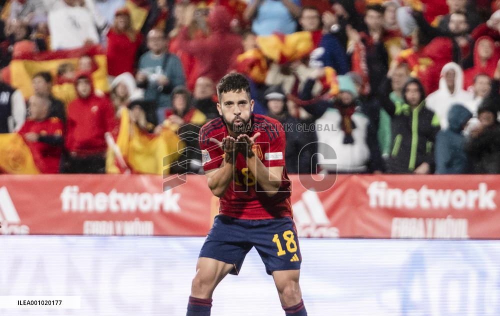 (SP)SPAIN-ZARAGOZA-FOOTBALL-UEFA NATIONS LEAGUE-SPAIN VS SWITZERLAND