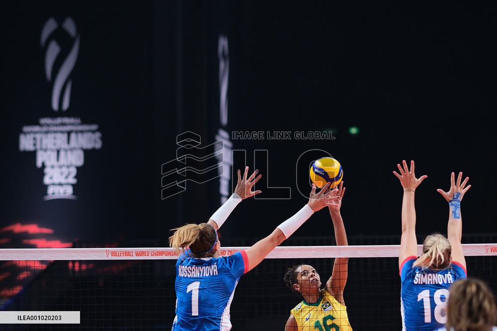 (SP)THE NETHERLANDS-ARNHEM-VOLLEYBALL-WOMEN'S WORLD CHAMPIONSHIP-BRAZIL VS CZECH REPUBLIC