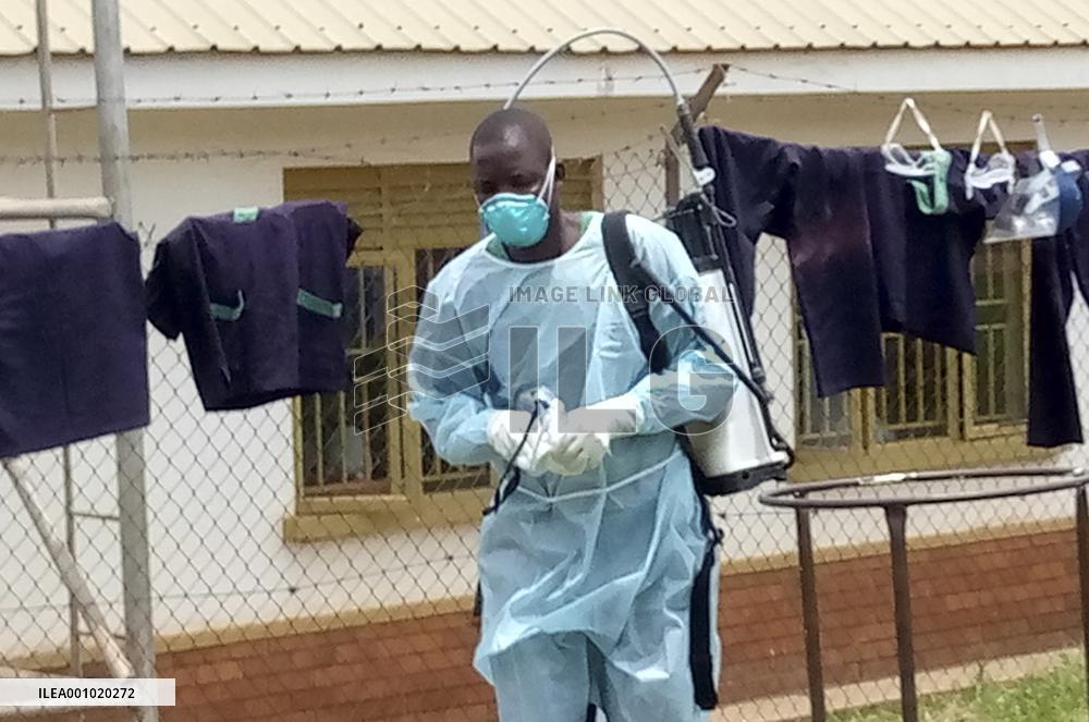 UGANDA-MUBENDE-EBOLA-RESPONSE