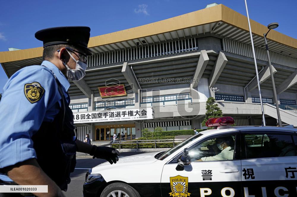 Tightened security ahead of Abe's state funeral