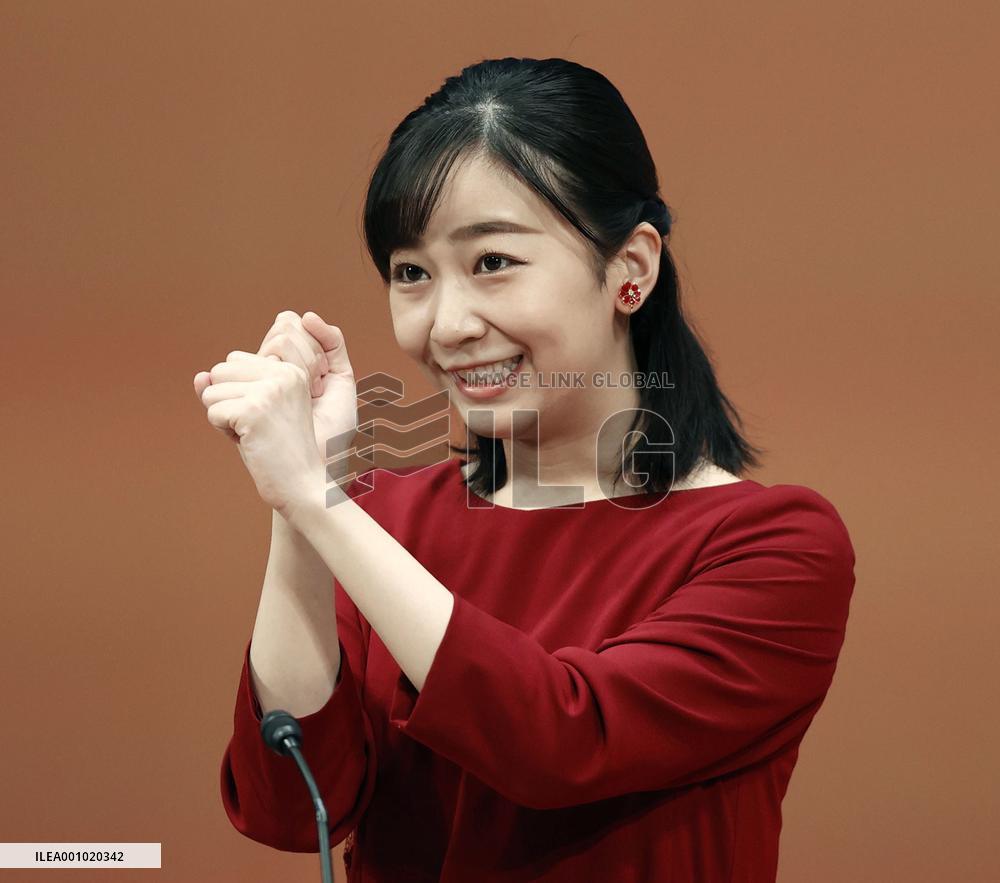 Sign language contest in western Japan