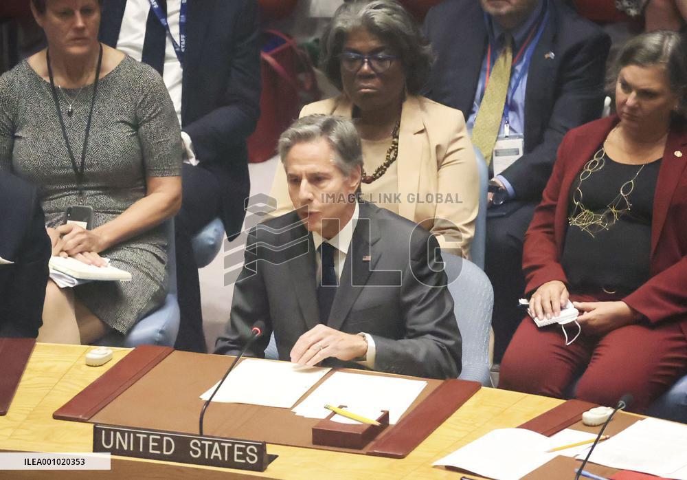 U.N. Security Council high-level meeting