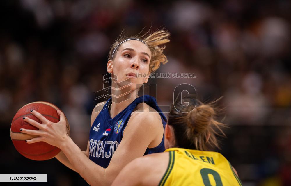 (SP)AUSTRALIA-SYDNEY-BASKETBALL-WOMEN'S WORLD CUP-AUS VS SRB