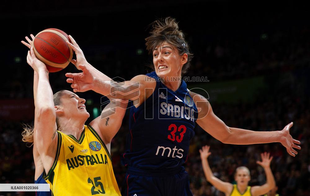 (SP)AUSTRALIA-SYDNEY-BASKETBALL-WOMEN'S WORLD CUP-AUS VS SRB