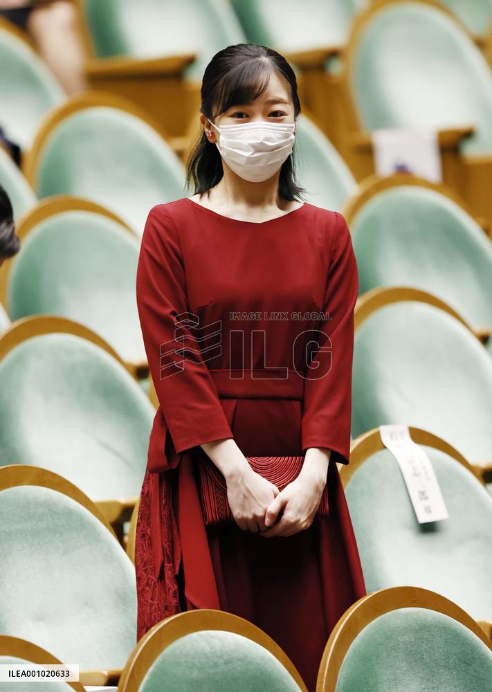 Japanese Princess Kako at sign language event